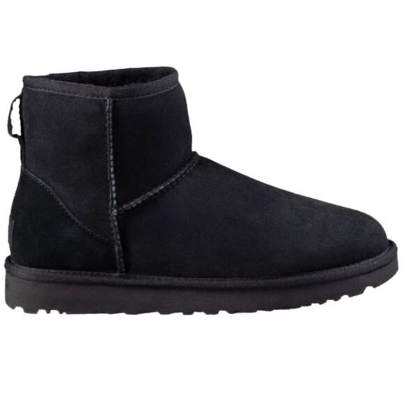 UGG Classic Mini II 'Black' Boot Size 6 - Picture 1 of 7